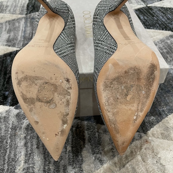 JIMMY CHOO Silver Pumps - Picture 5 of 6